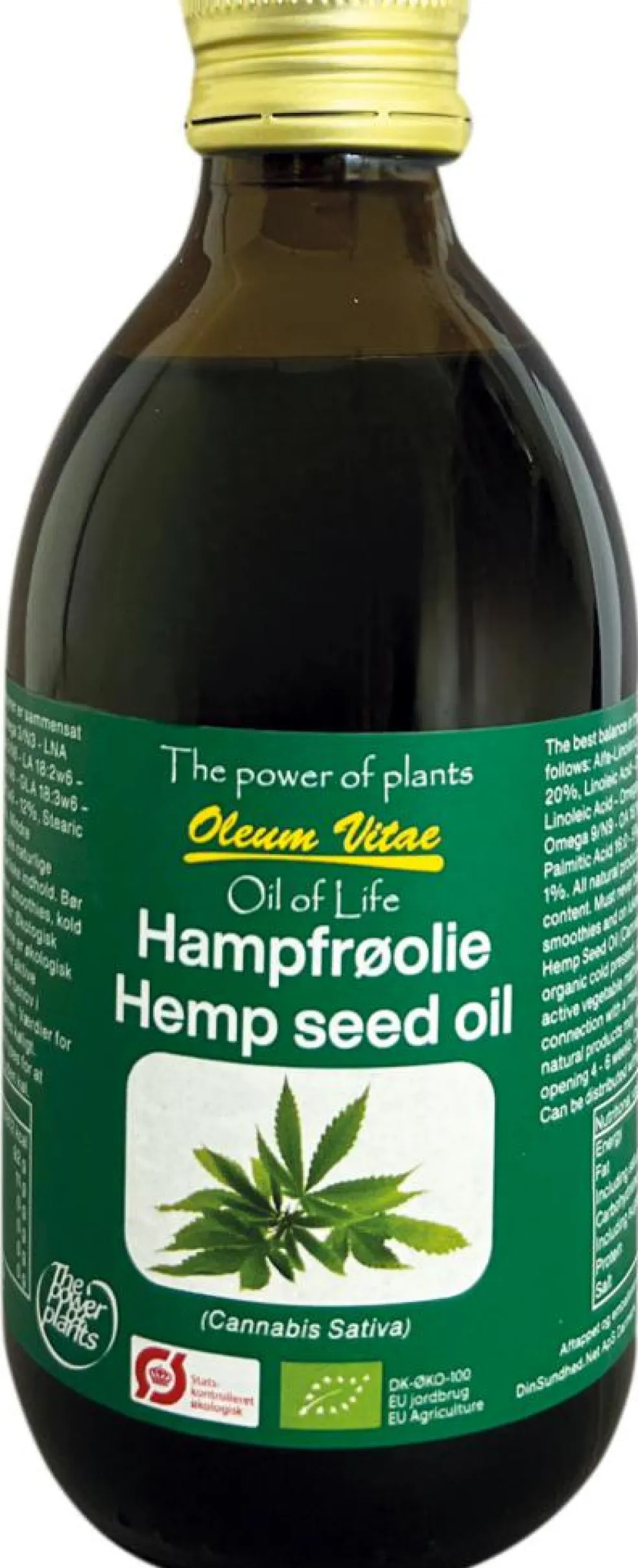 Hampefrøolie Ø