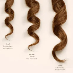 Heatless Curls In Mulberry Silk