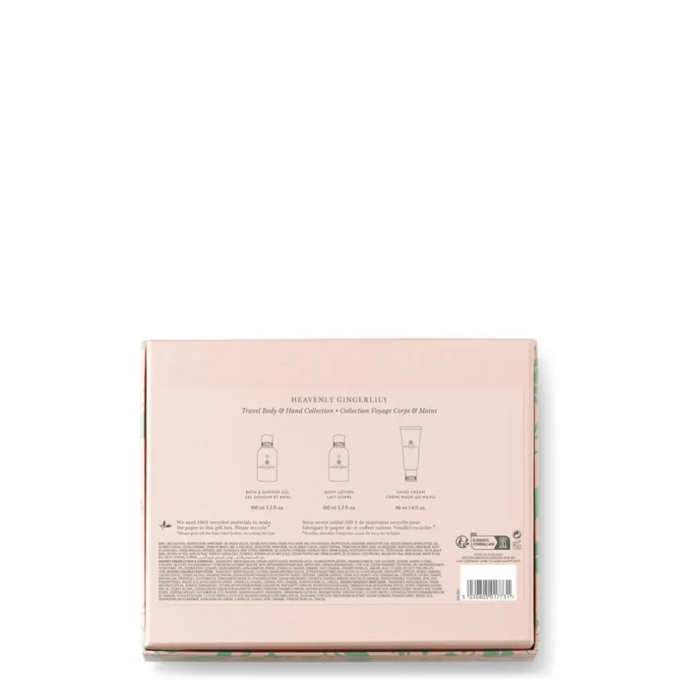 Heavenly Gingerlily Travel Body & Hand Collection