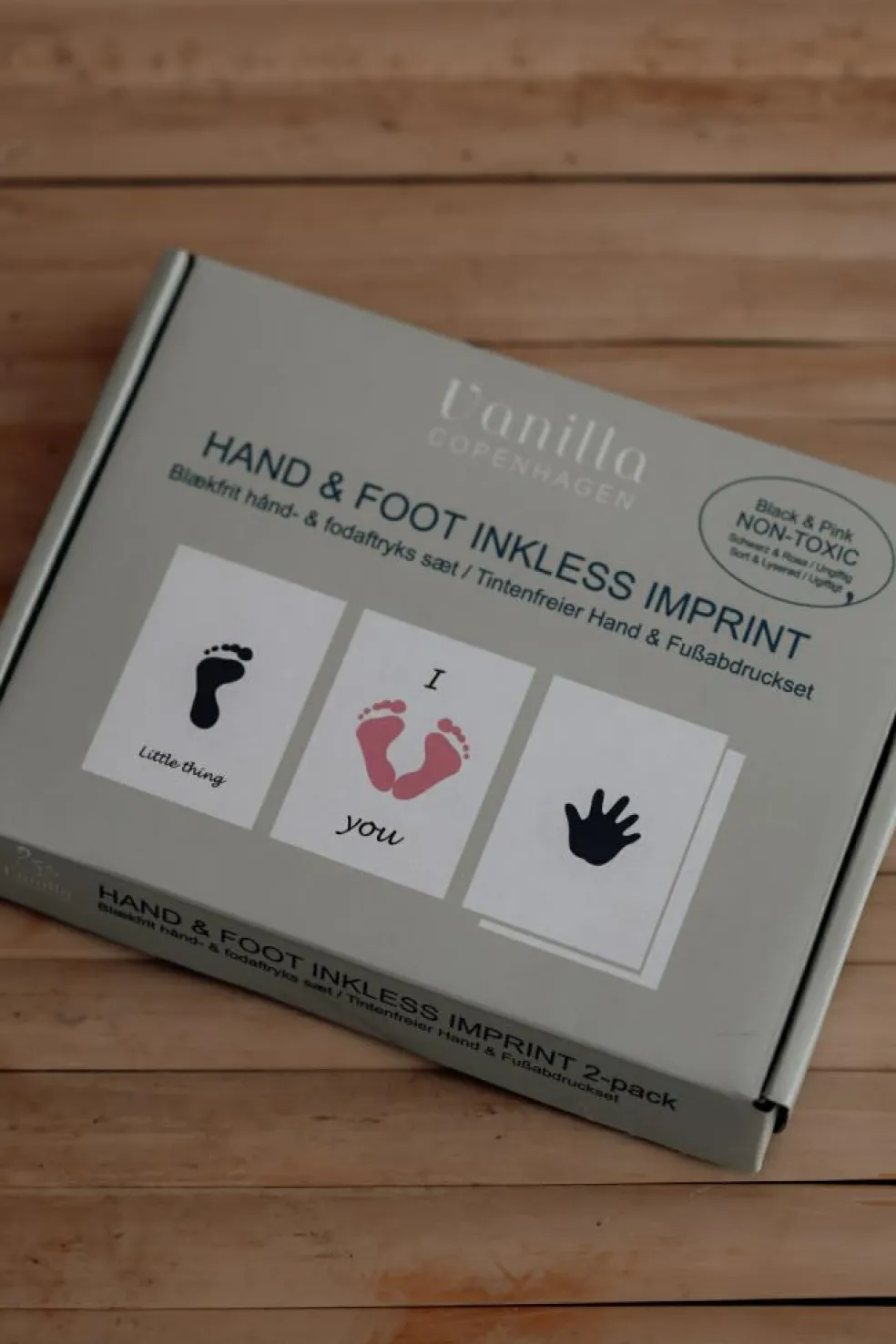 Hånd og fodaftryk Stempelsæt