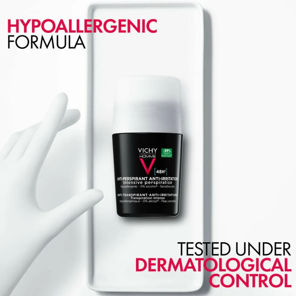 Homme Antiperspirant Deodorant Roll-On 48T