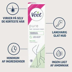 Hårfjerningscreme Tør Hud