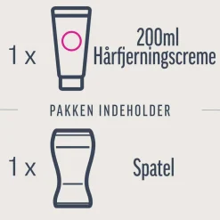 Hårfjerningscreme Tør Hud