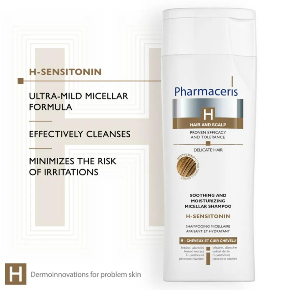 H-Sensitonin Soothing and Moisturizing Micellar Shampoo