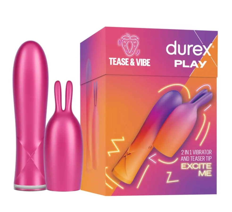 2in1 Vibrator & Teaser Tip