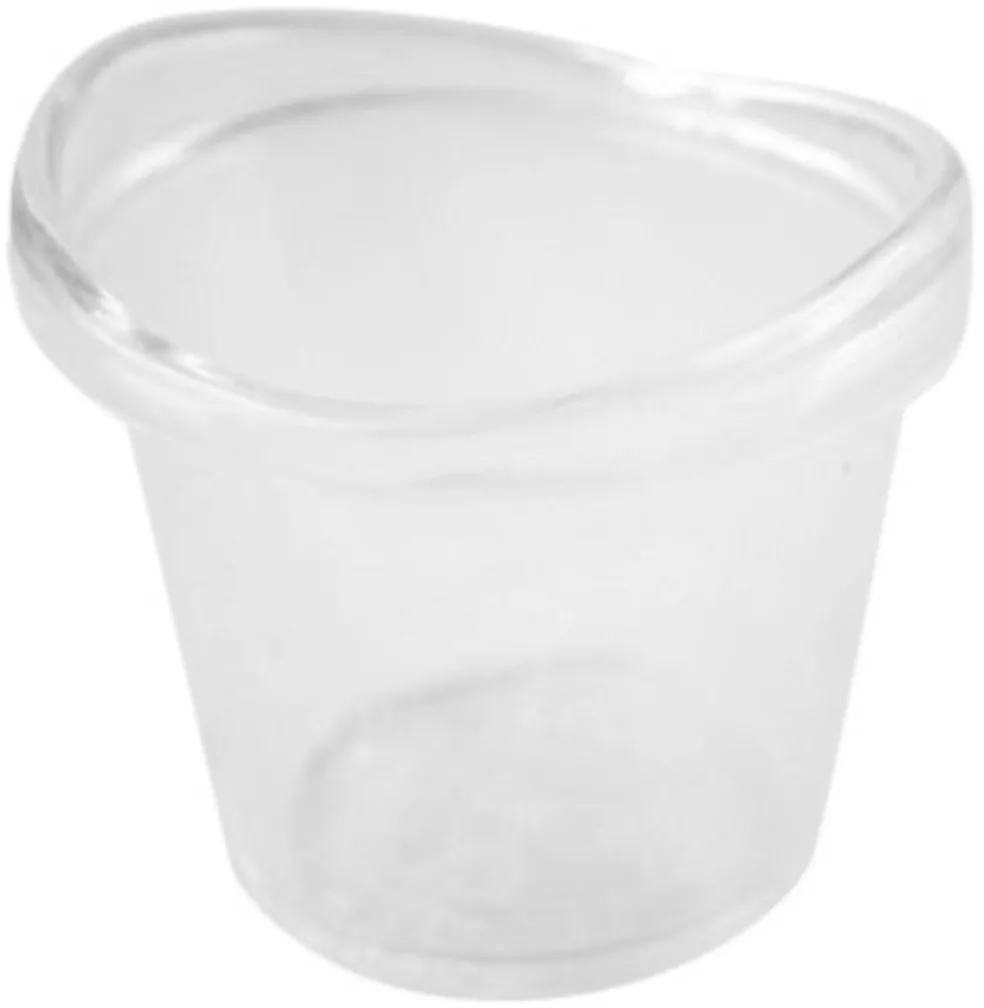 Øjebadeglas plast