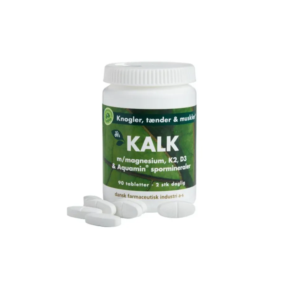 Kalk m/Magnesium, D3 og K2