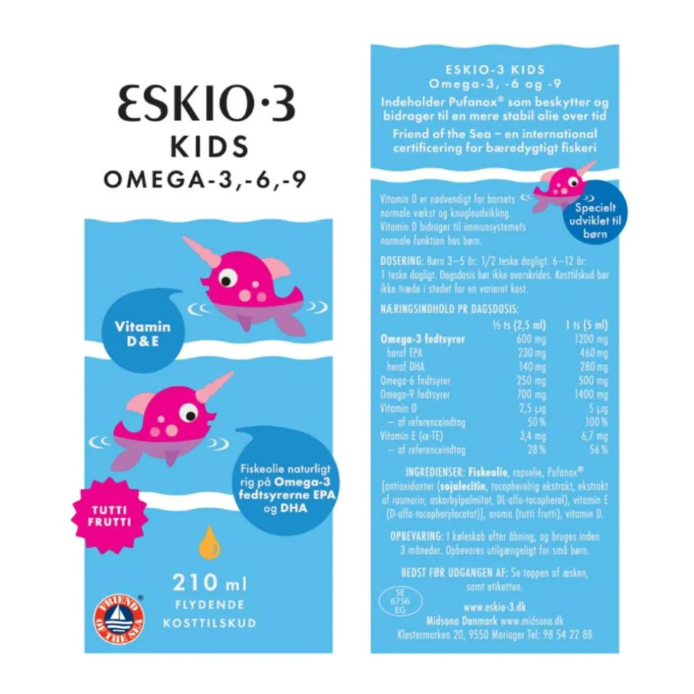 Kids Omega 3-6-9 Tutti Frutti