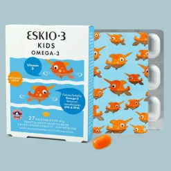 Kids Omega 3 Vitamin D Appelsin