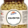 Kikærter i vand Ø