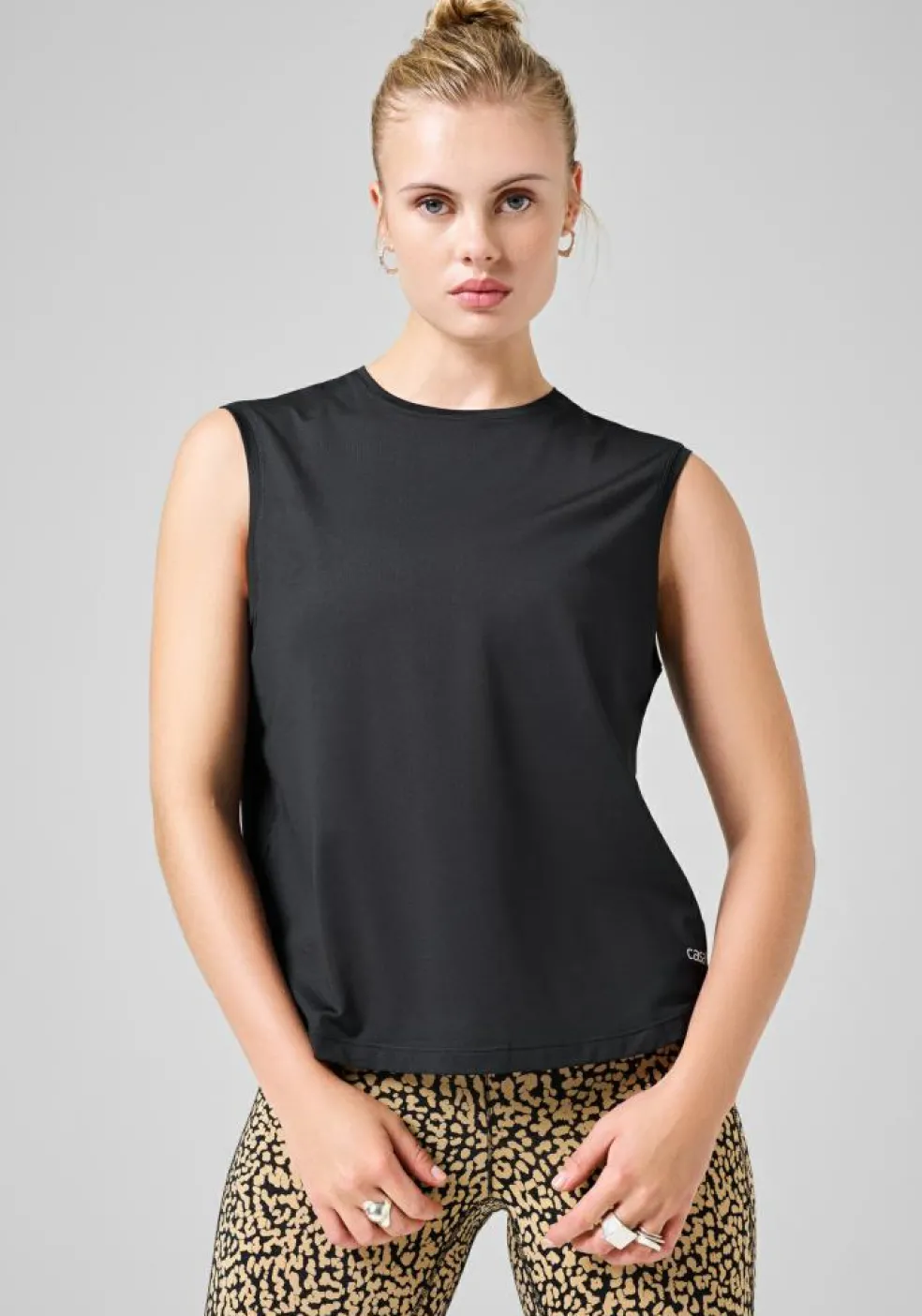 Laser Mesh Muscle Tank