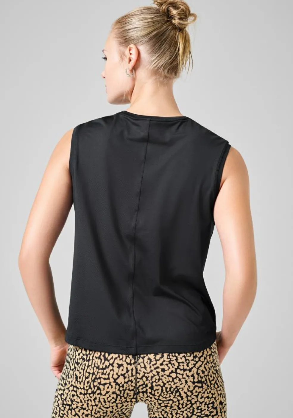 Laser Mesh Muscle Tank