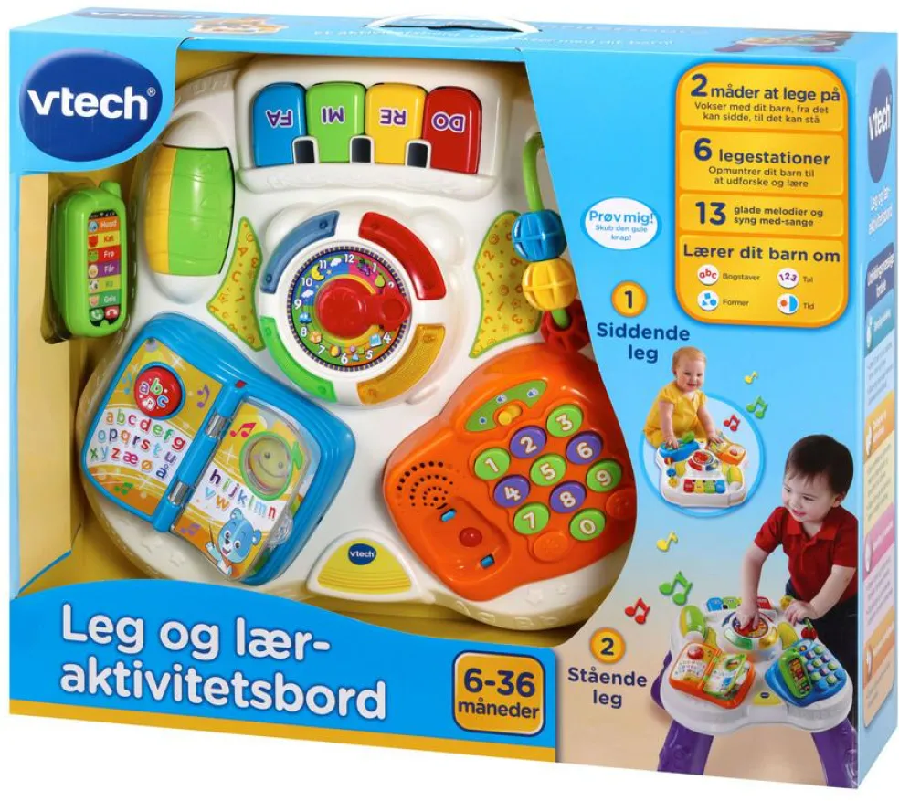 Leg og Lær Aktivitetsbord