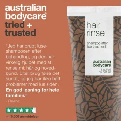 Luseshampoo med Tea Tree Oil efter lusekur