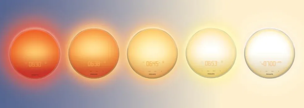 Lysterapilampe Wake-Up Light LED