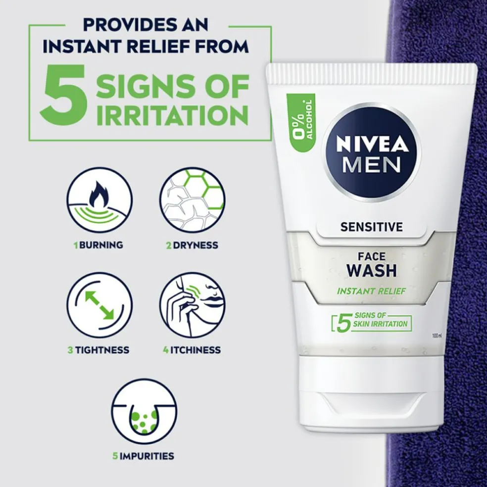 MEN Sensitive Face Wash