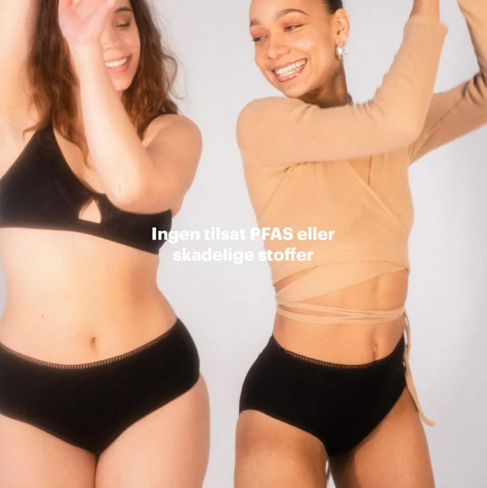 Menstruationstrusse High Waist Let/Moderat