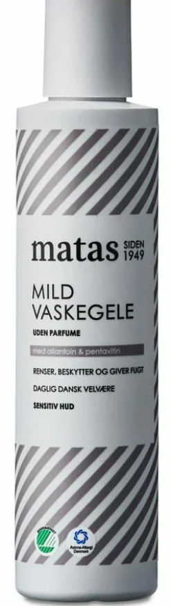 Mild Vaskegele til Sensitiv Hud Uden Parfume