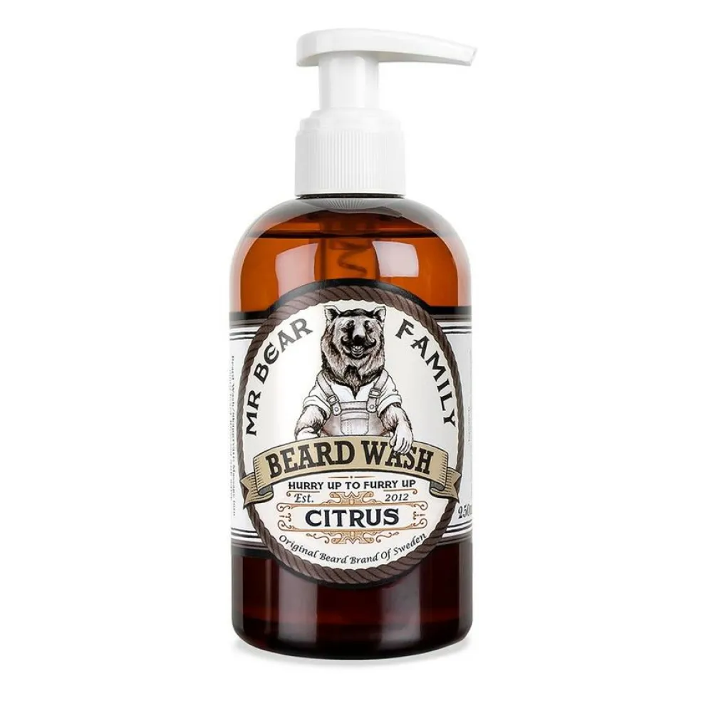 Mr. Bear Beard Wash Citrus 250 ml