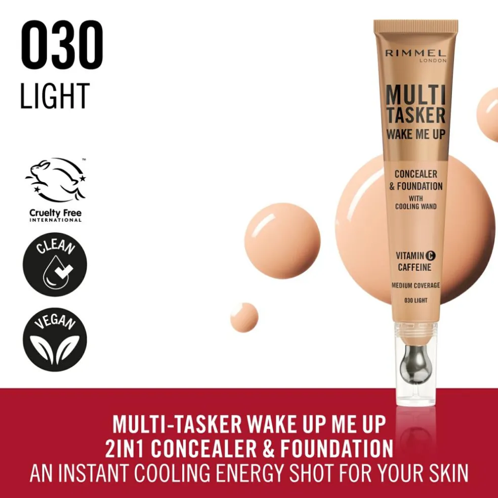 Multi-Tasker Wake Me Up Concealer & Foundation