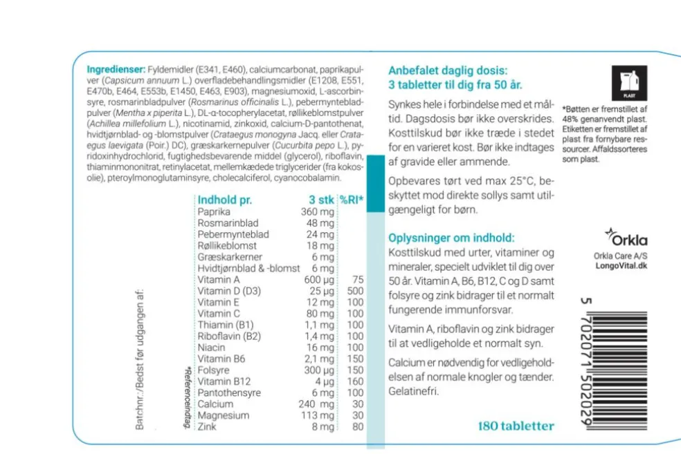 Multivitamin 50+