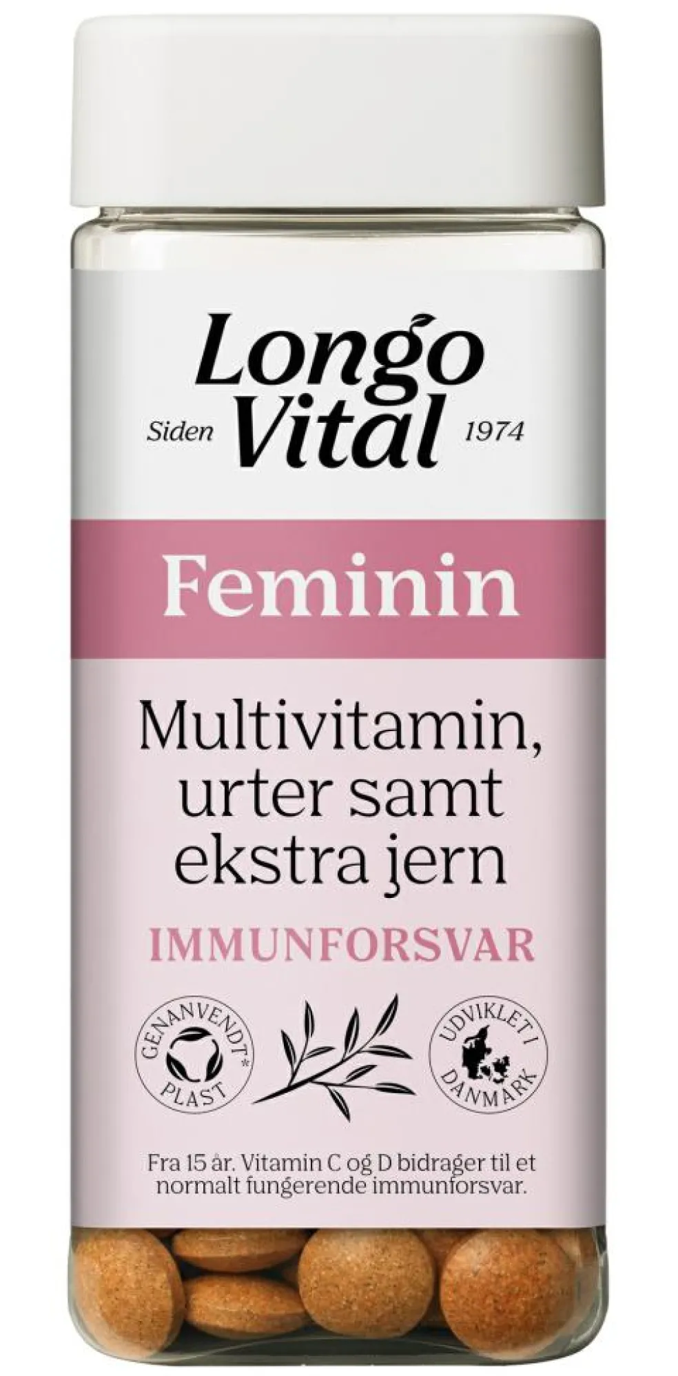 Multivitamin Feminin med silica, zink og selen
