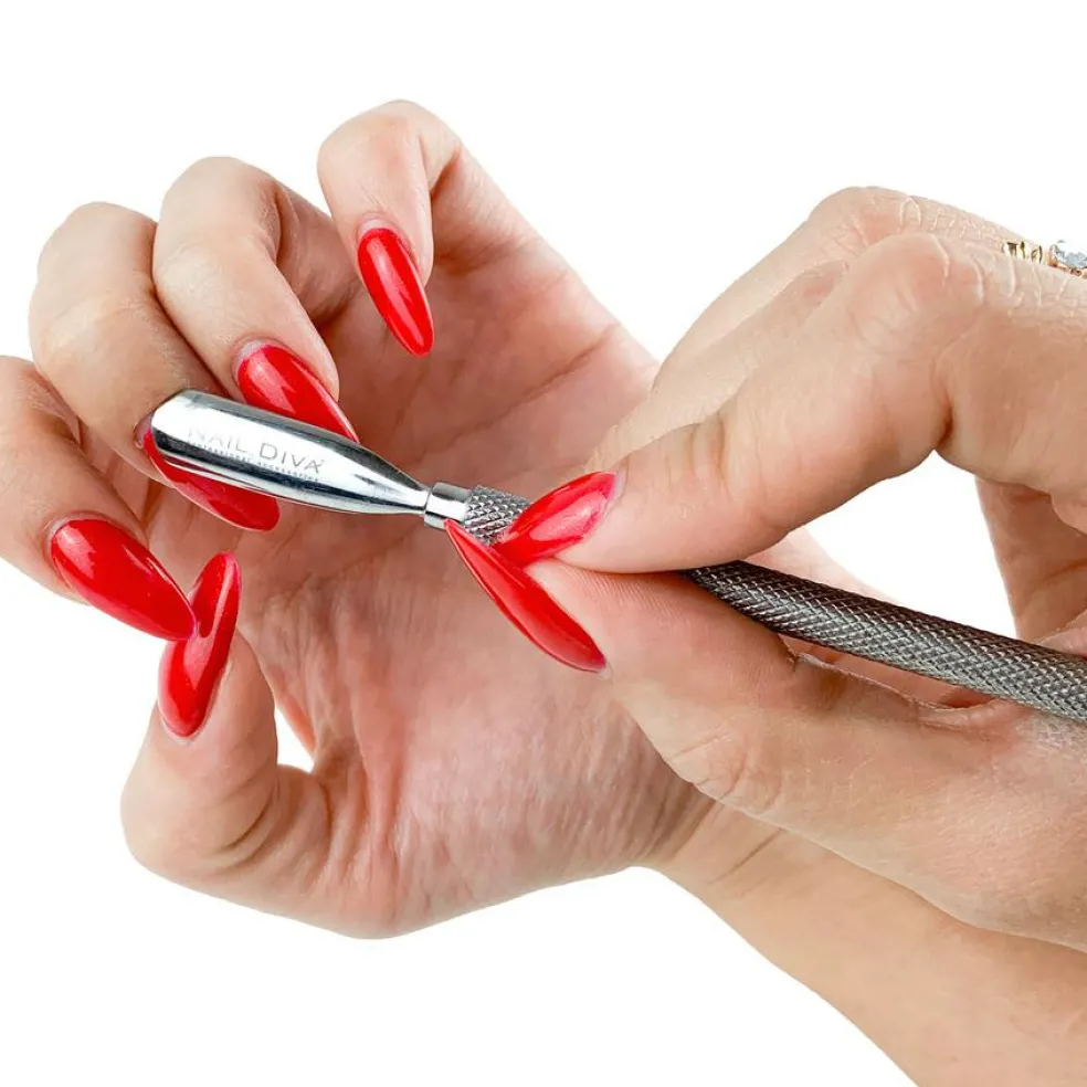 Nail Diva Neglebåndsskubber i Rustfrit Stål