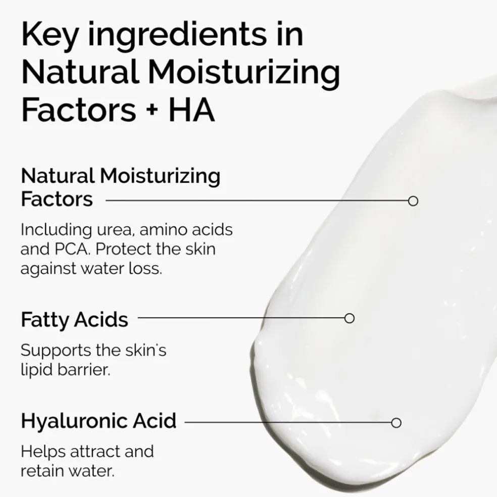 Natural Moisturizing Factors + HA