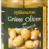 Oliven Grønne m. hvidløg (græsk) Ø
