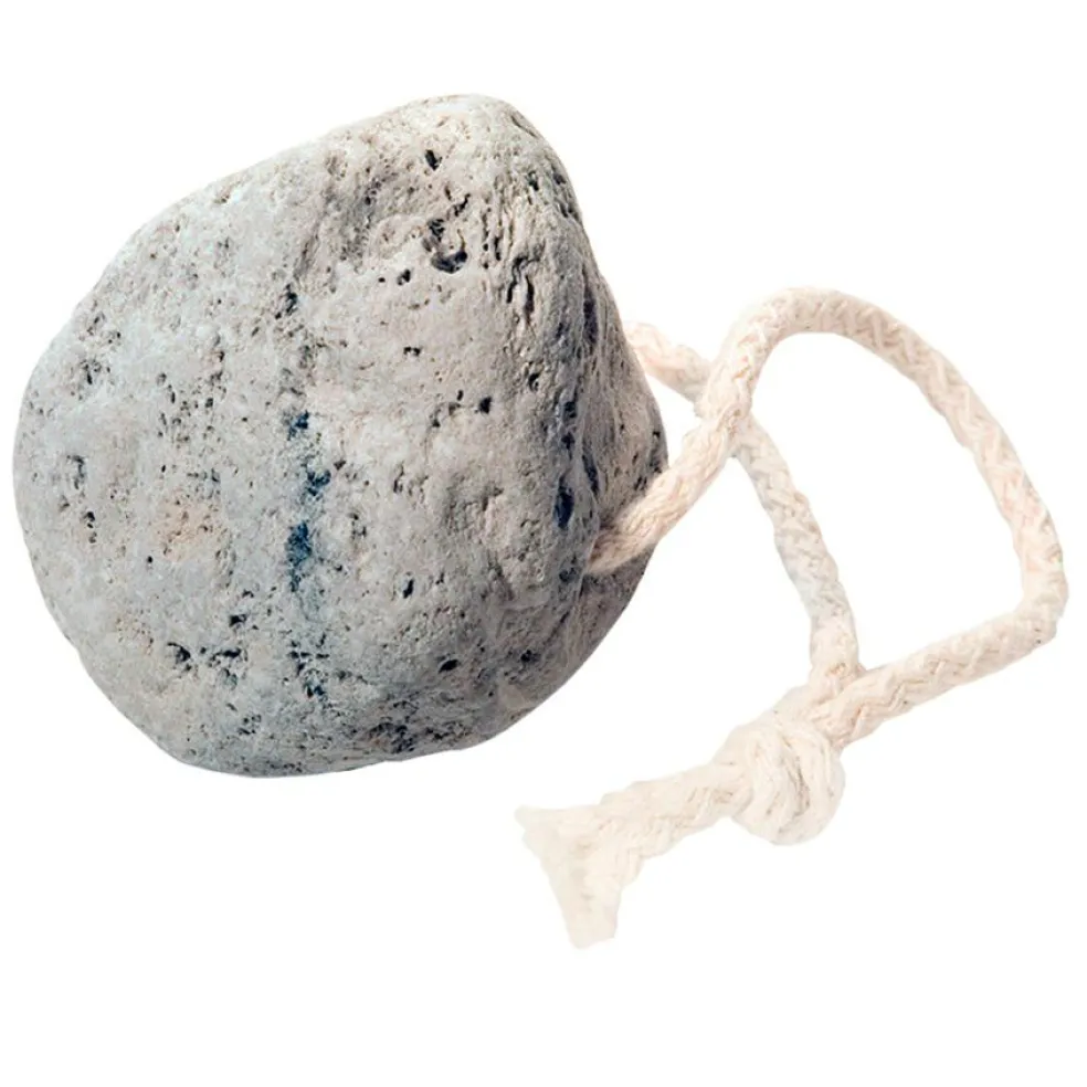 Pimpsten Natur Vulkanlava med Snor