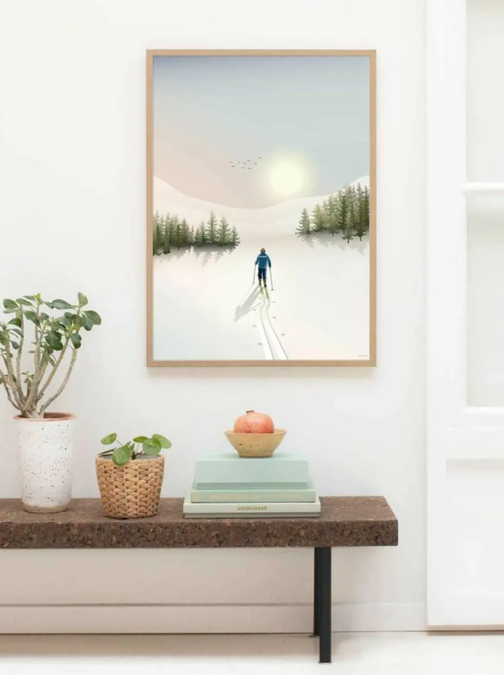 Plakat 'Cross-Country Skiing'