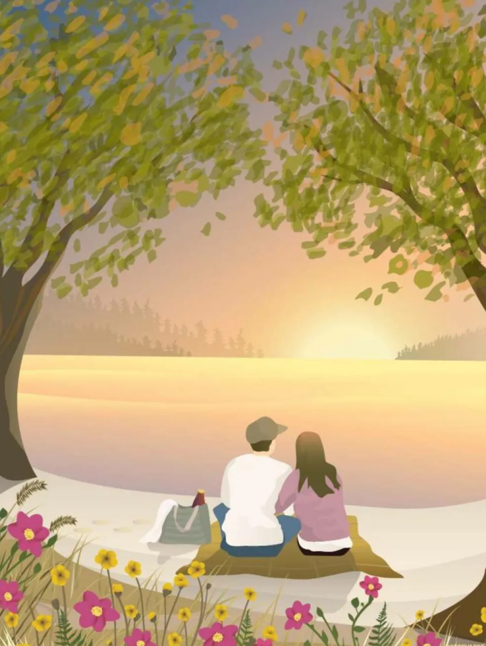 Plakat 'Peaceful Moment'