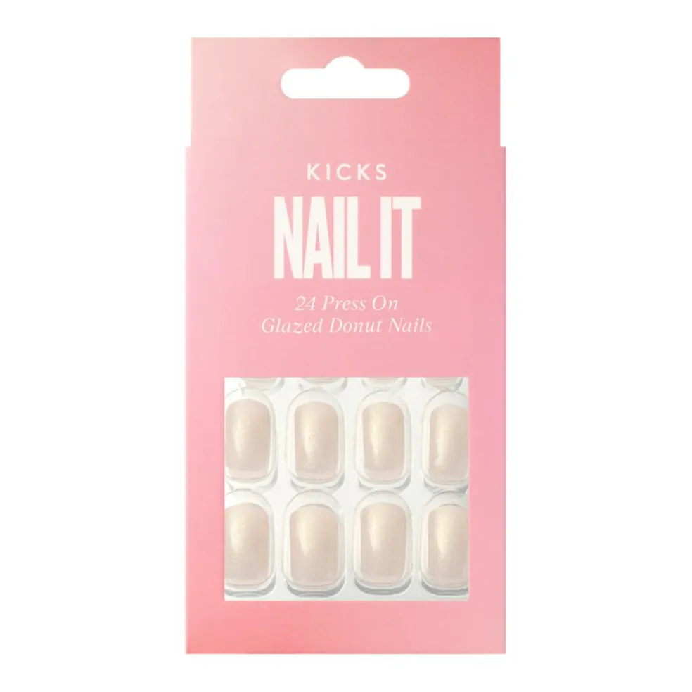 Press-On Nails Glazed