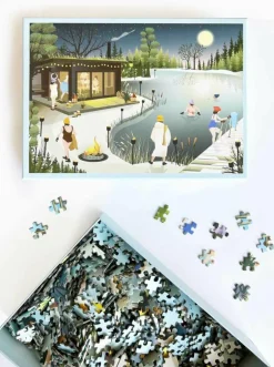 Puslespil 'Sauna By The Lake'
