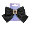 Rhinestone Hair Clip With Bow