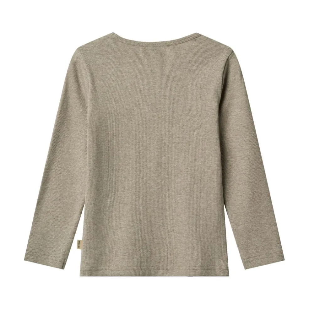 Rib T-Shirt Long Sleeve Stig 2-pak