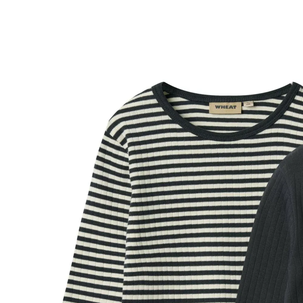 Rib T-Shirt Long Sleeve Stig 2-pak