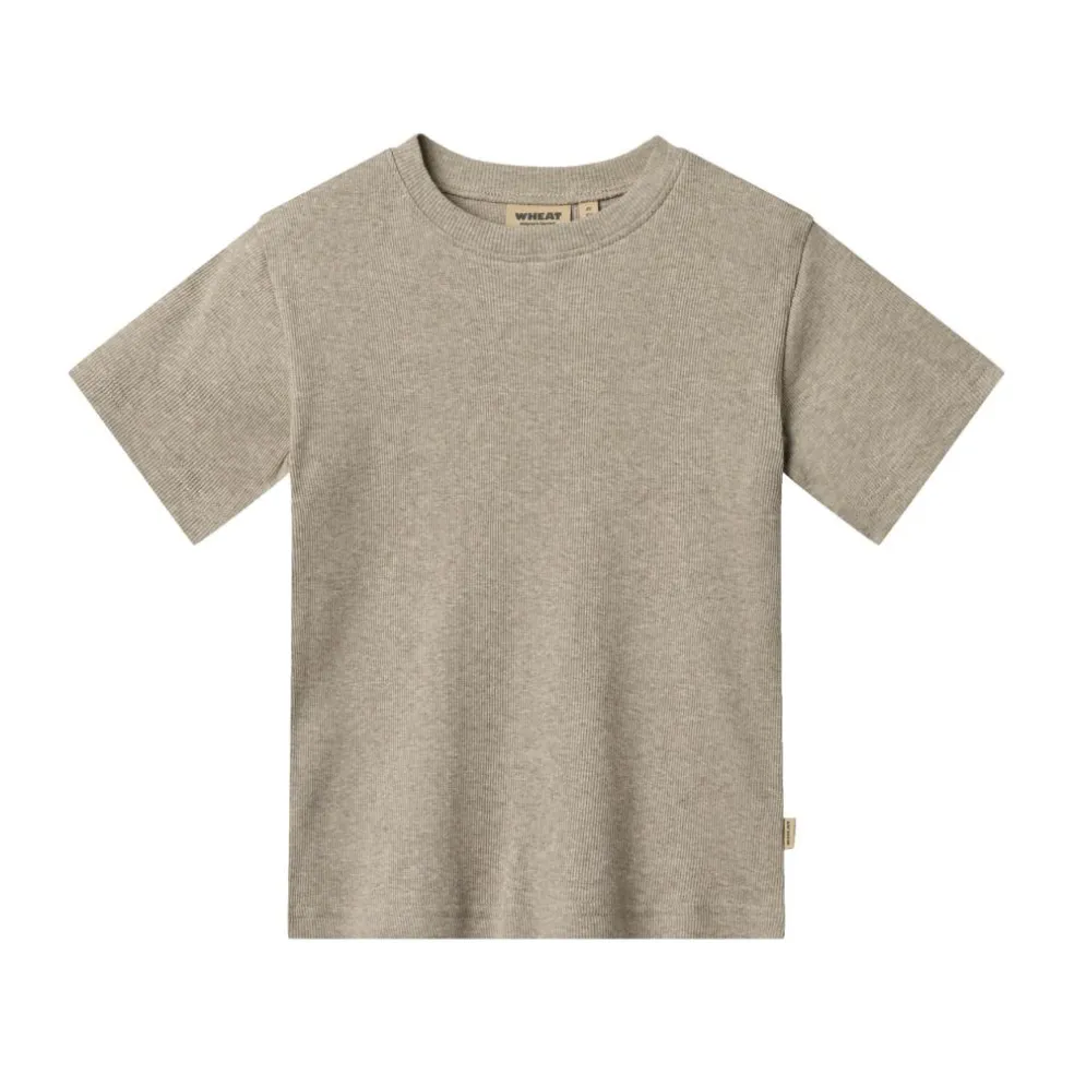 Rib T-Shirt Short Sleeve Fabian 2-pak
