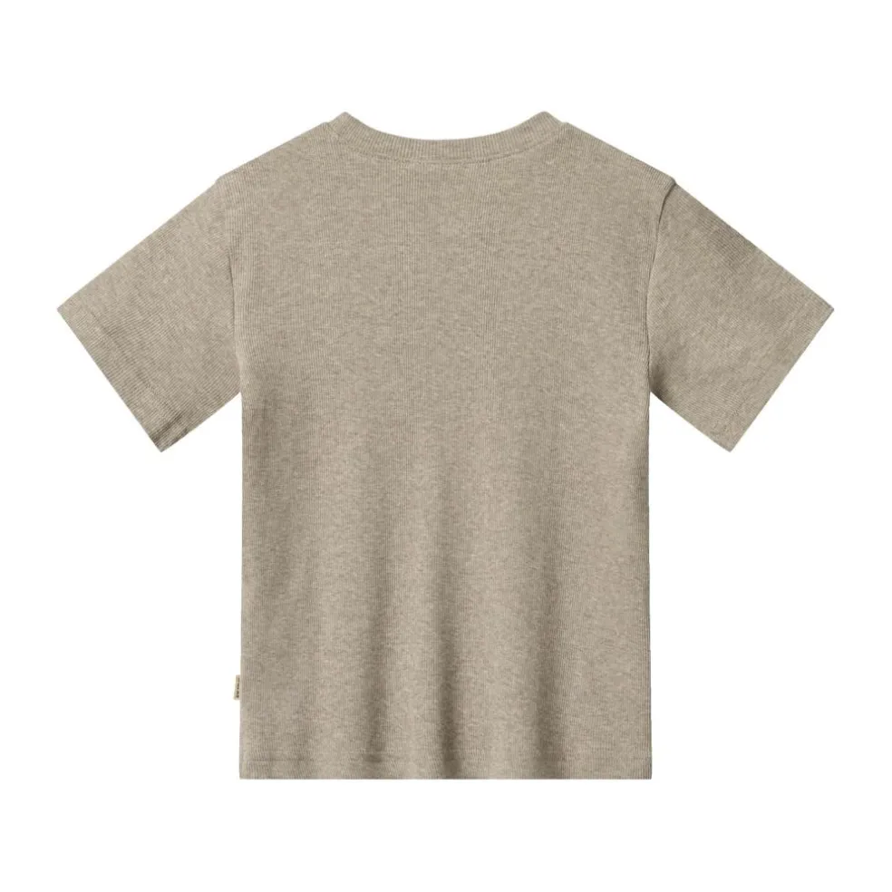Rib T-Shirt Short Sleeve Fabian 2-pak