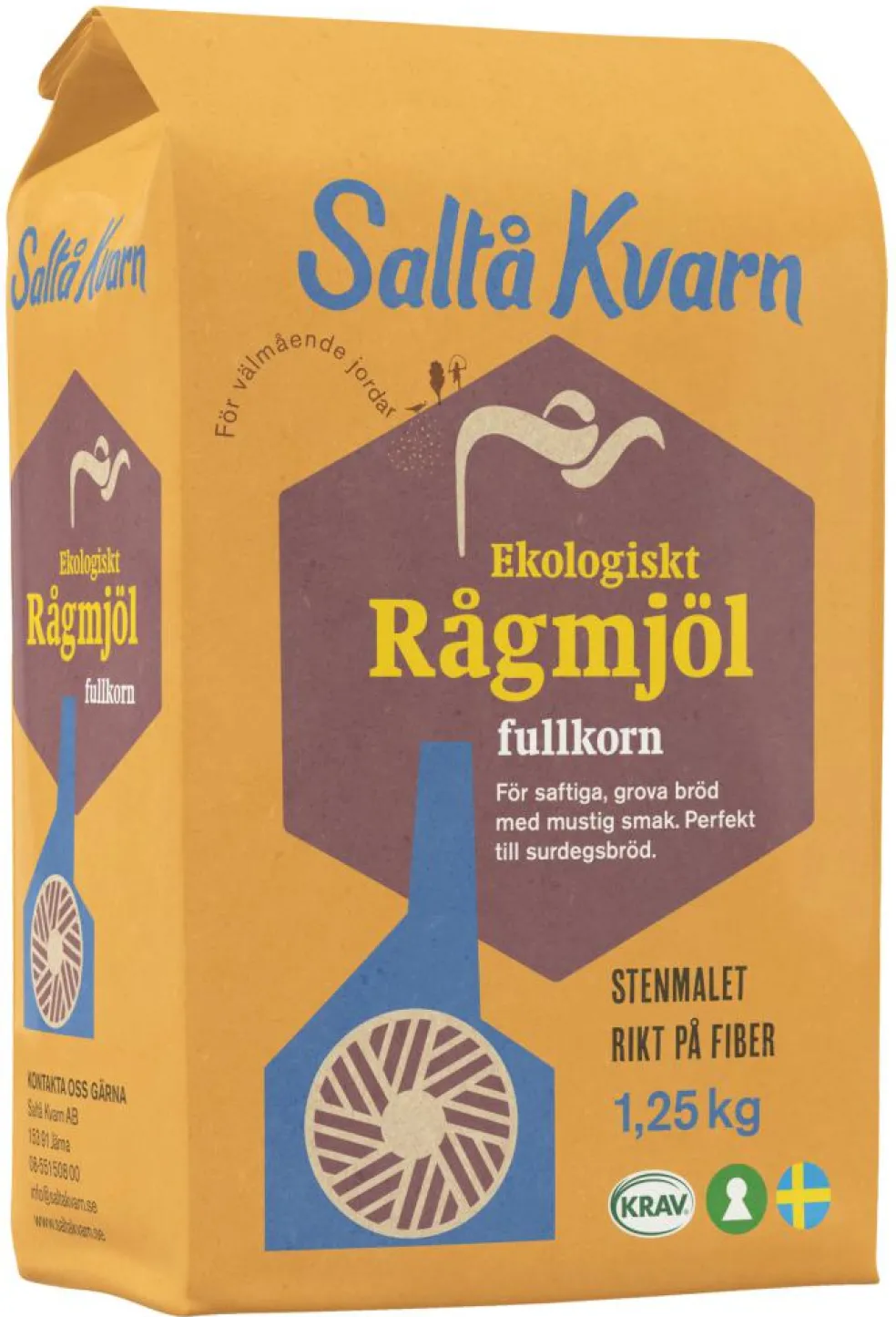 Rugmel Ø