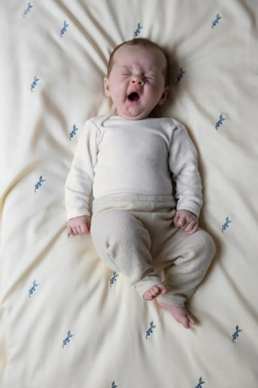 Sengetøj Baby Broderet