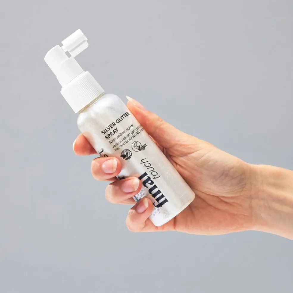 Silver Glitter Spray