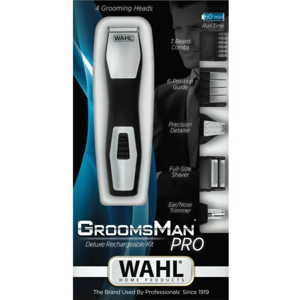 Skægtrimmer Groomsman Opladbar Pro All in 1