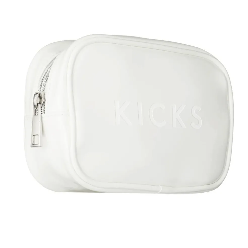 Small Boxy Make Up Bag Red