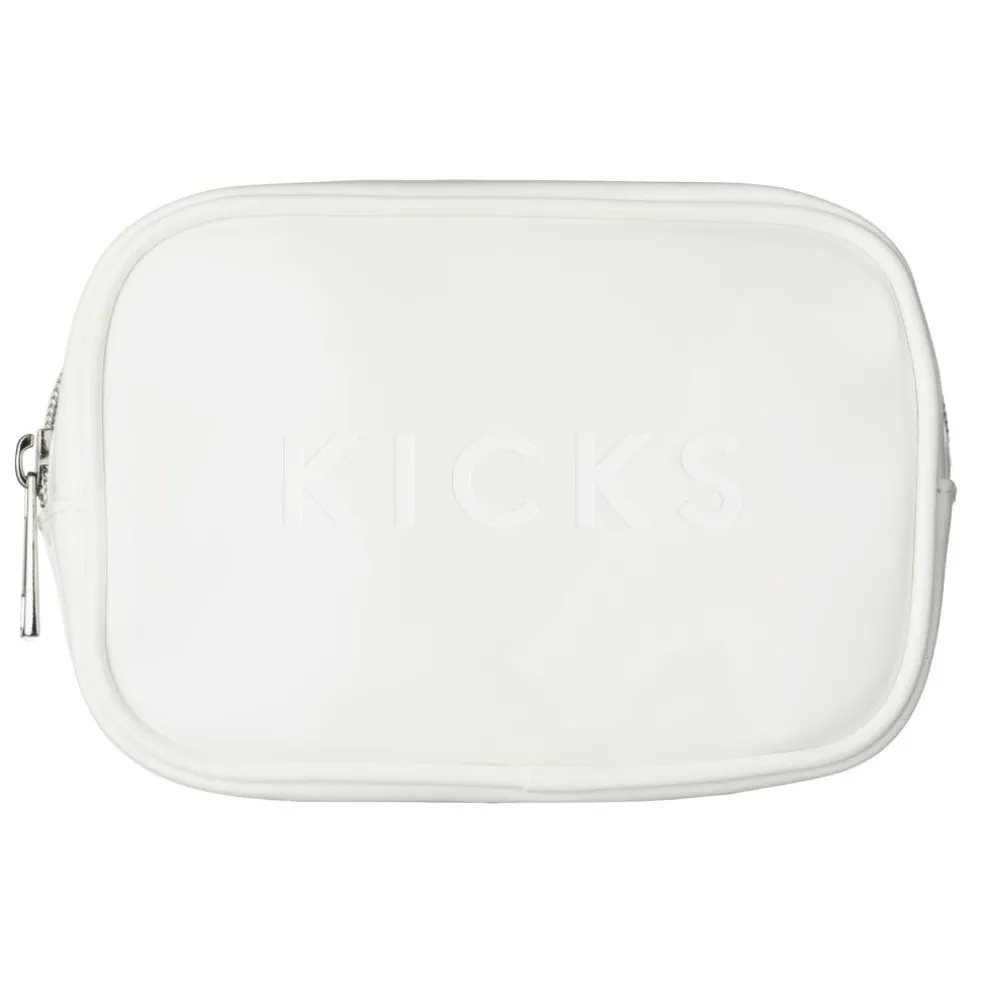 Small Boxy Make Up Bag Red