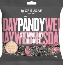 Strawberry/liquorice Sukkerfri