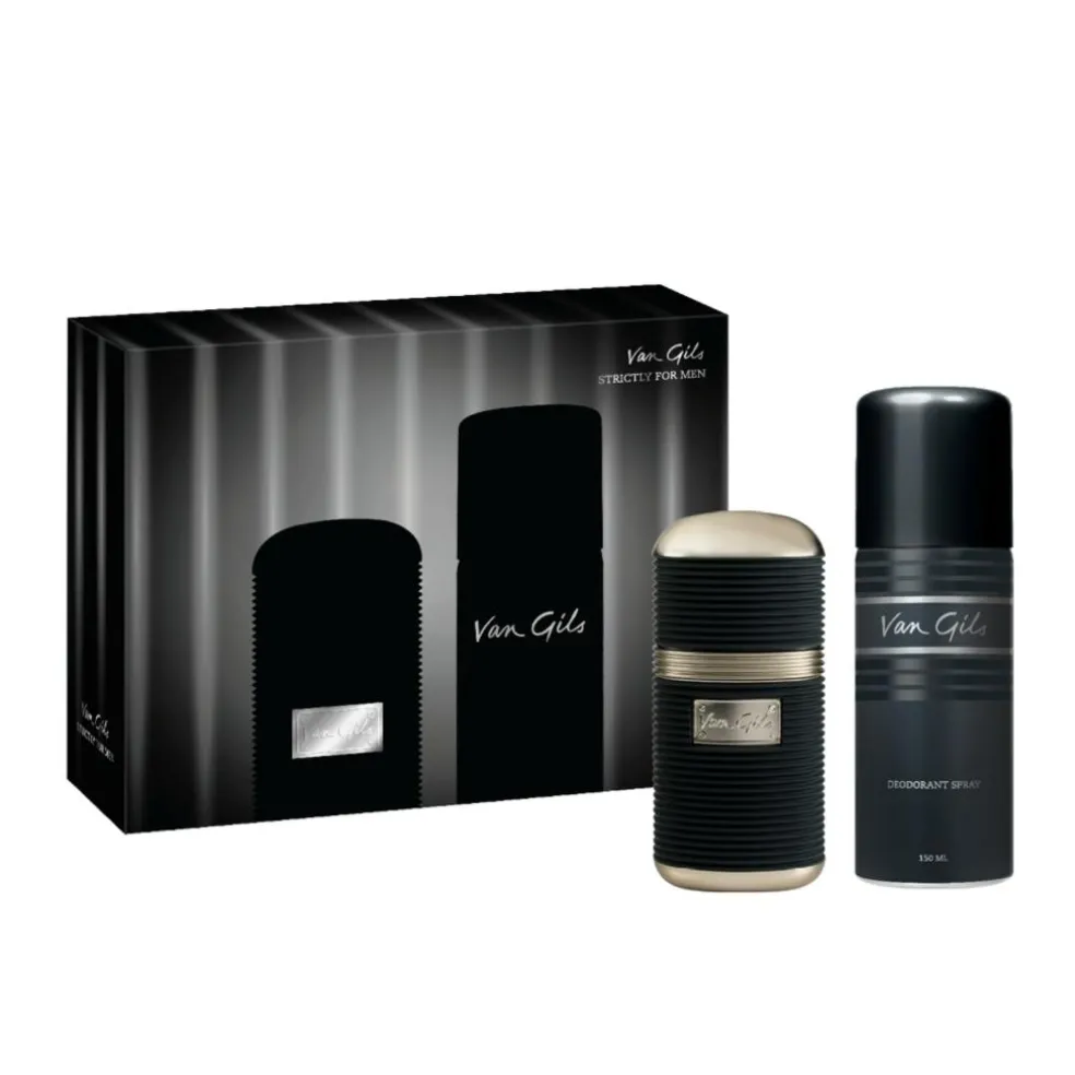 Strictly For Men Eau de Toilette & Deo Spray Gaveæske