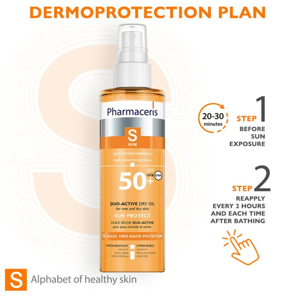 Sun Protect Protective Dry Oil Duo For Wet and dry Skin SPF 50+