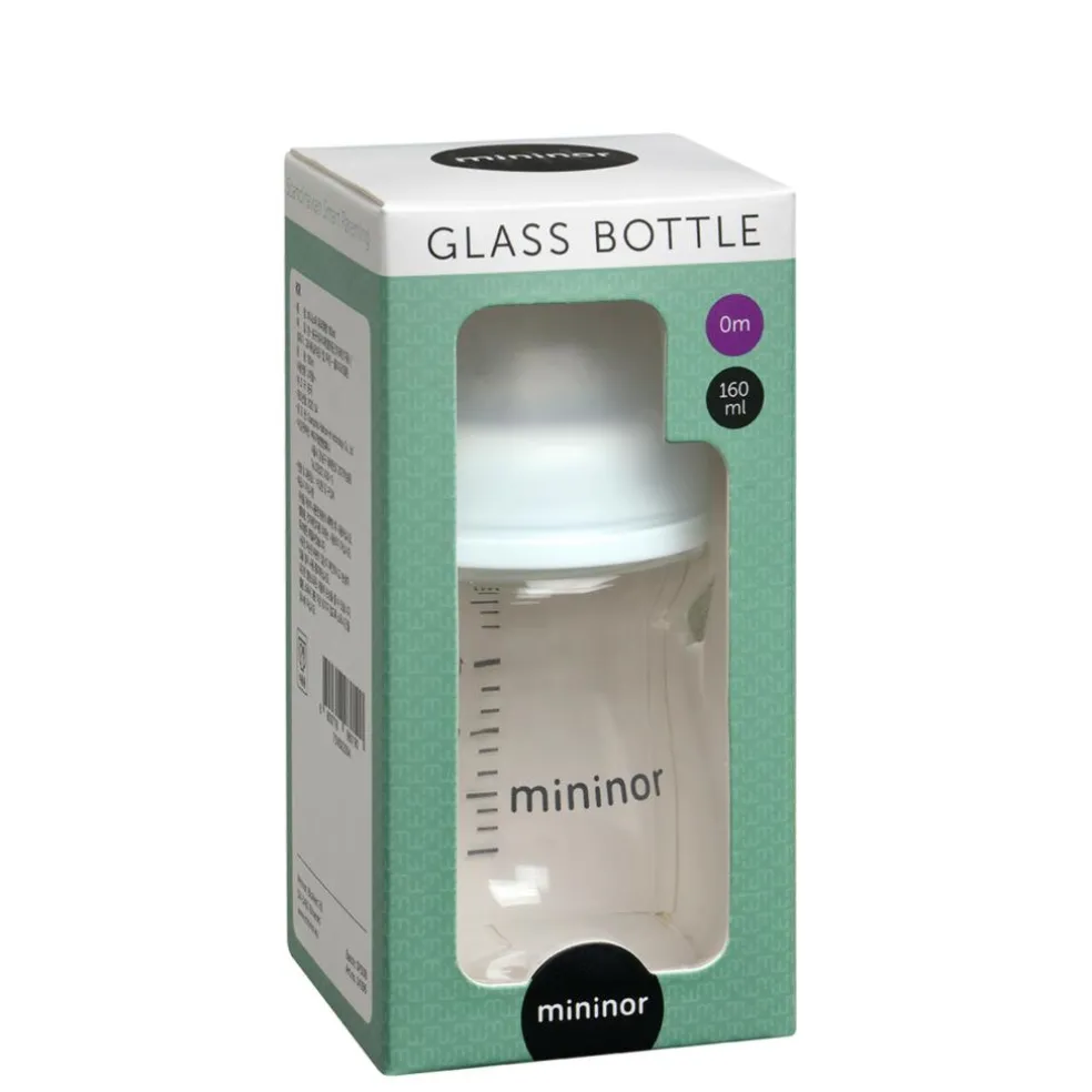 Sutteflaske glas