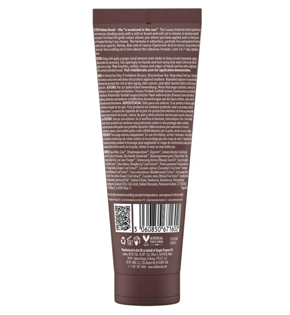 Tinted Tanning Lotion